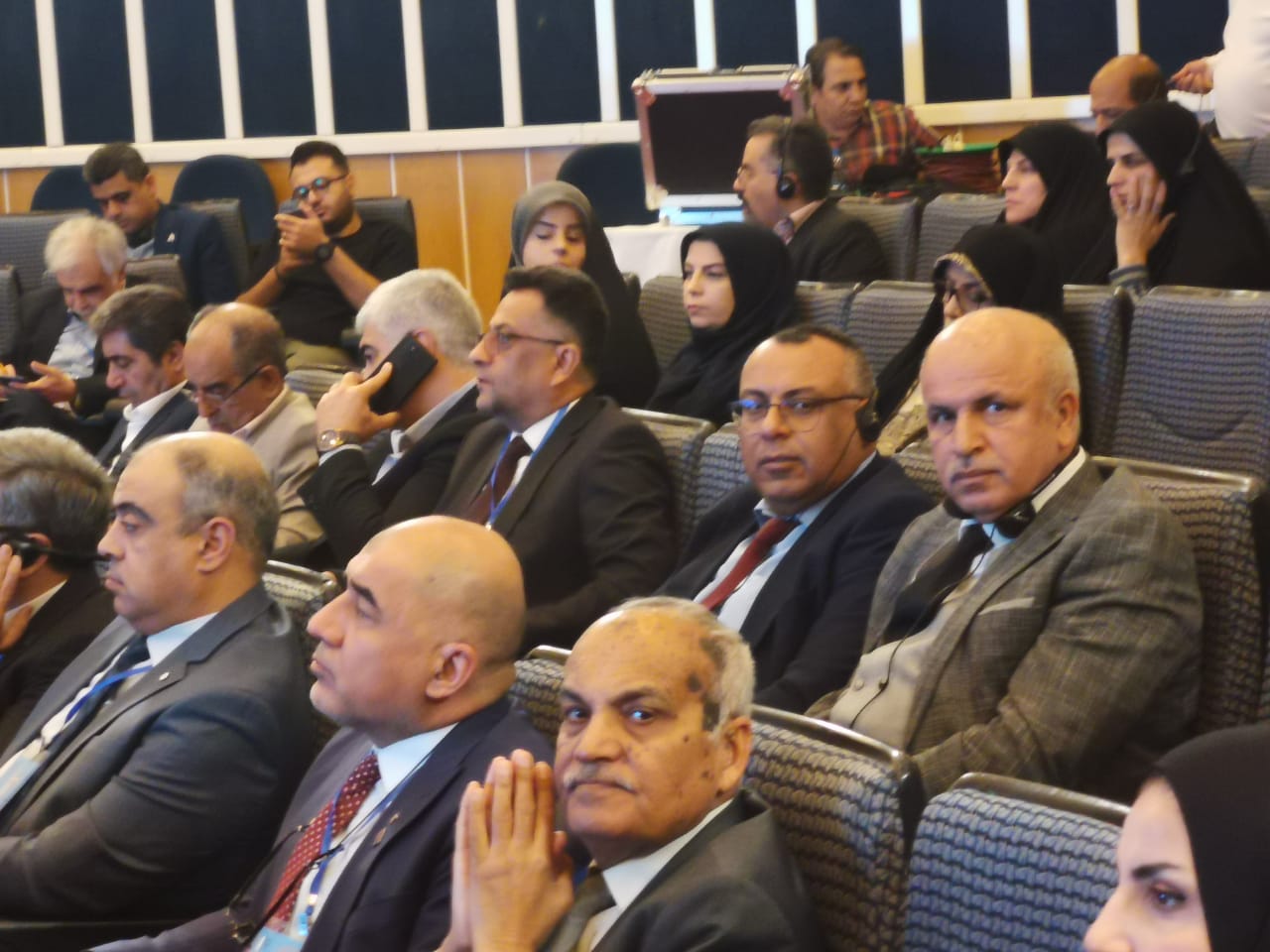 مشاركة وفد جامعة البصرة 1