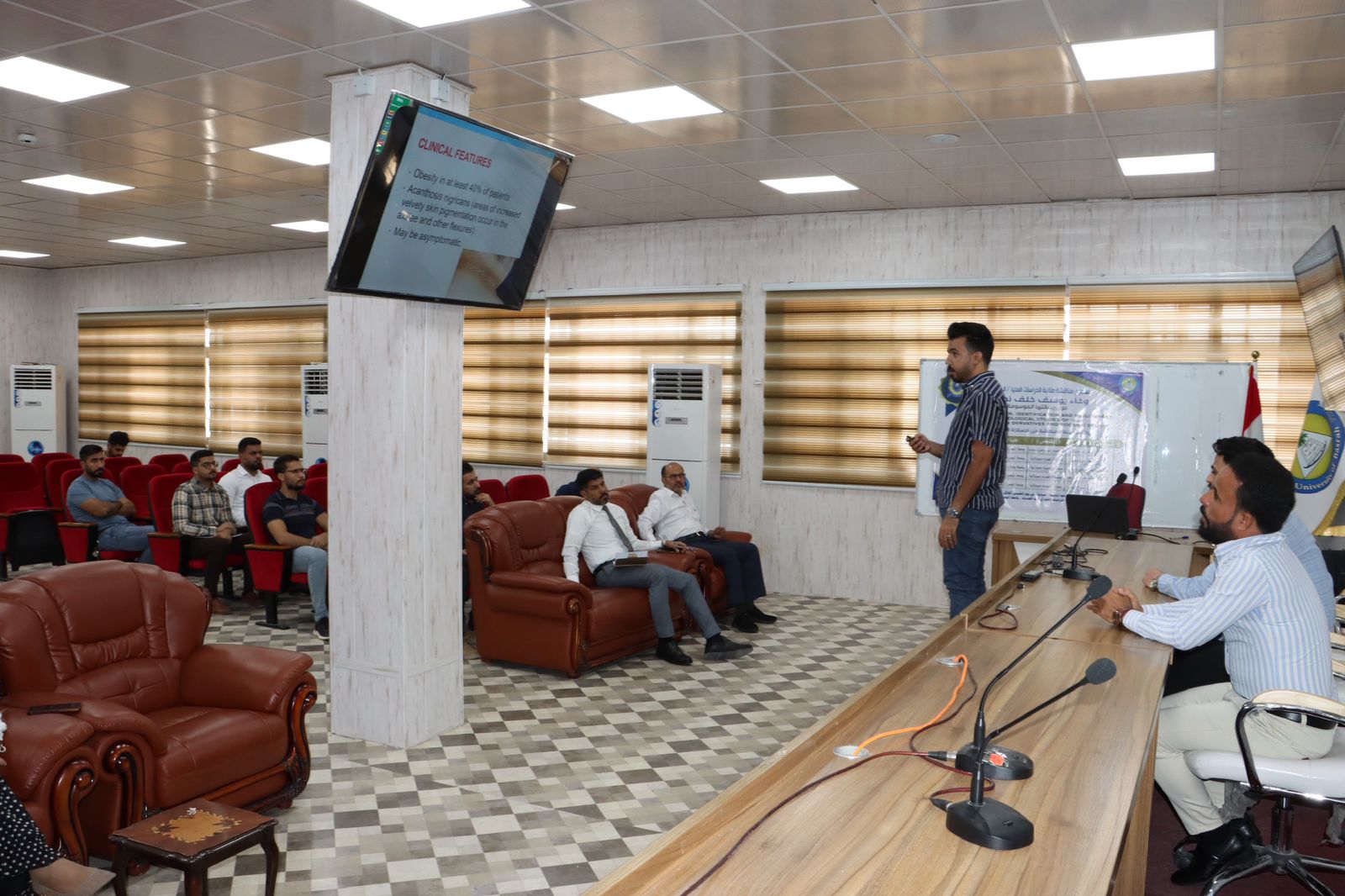 جانب من ندوة متلازمة تكيس المبايض