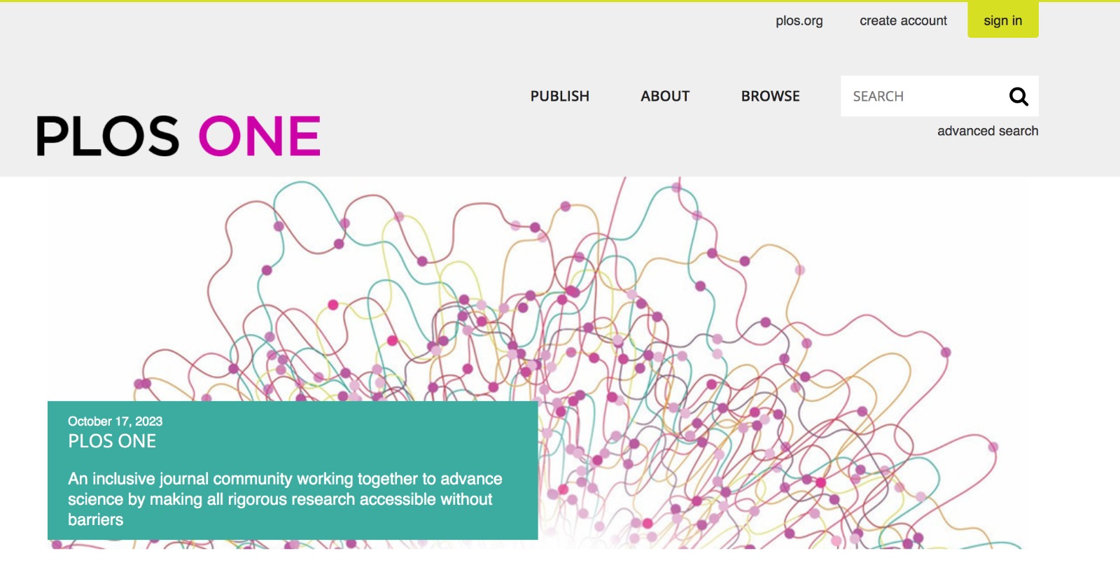 تقييم بحث الدكتور علاء عبدالحسين السريح في مجلة PLOS ONE