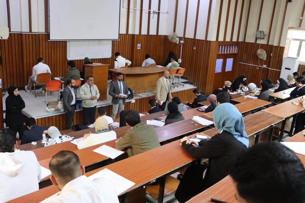 جانب من انطلاق الامتحانات 2