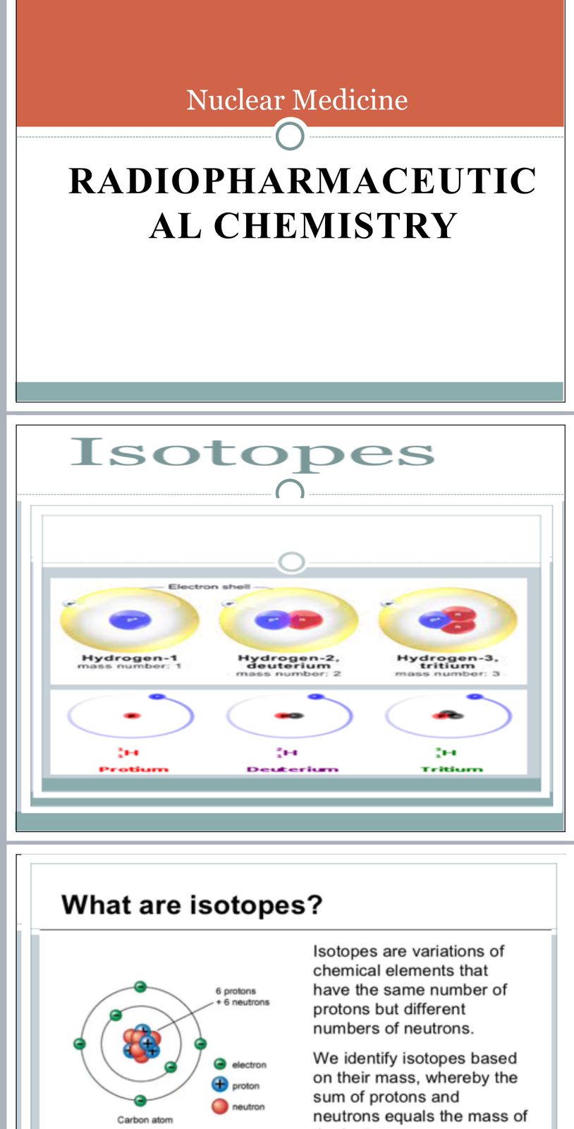 ورشة النظائر المشعة والفيزياء الطبية