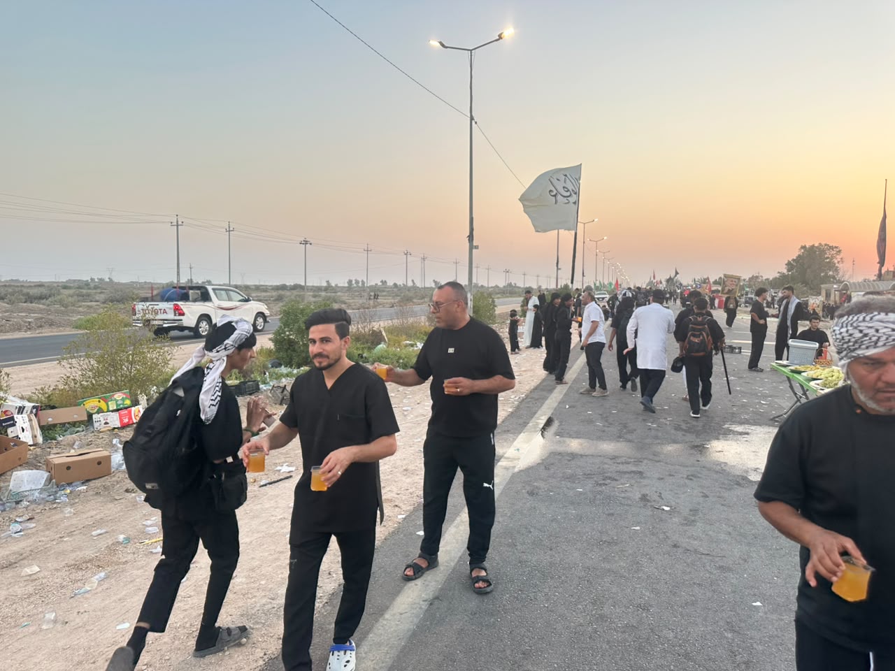 مفرزة طبية لزوار الأربعين - كلية الصيدلة