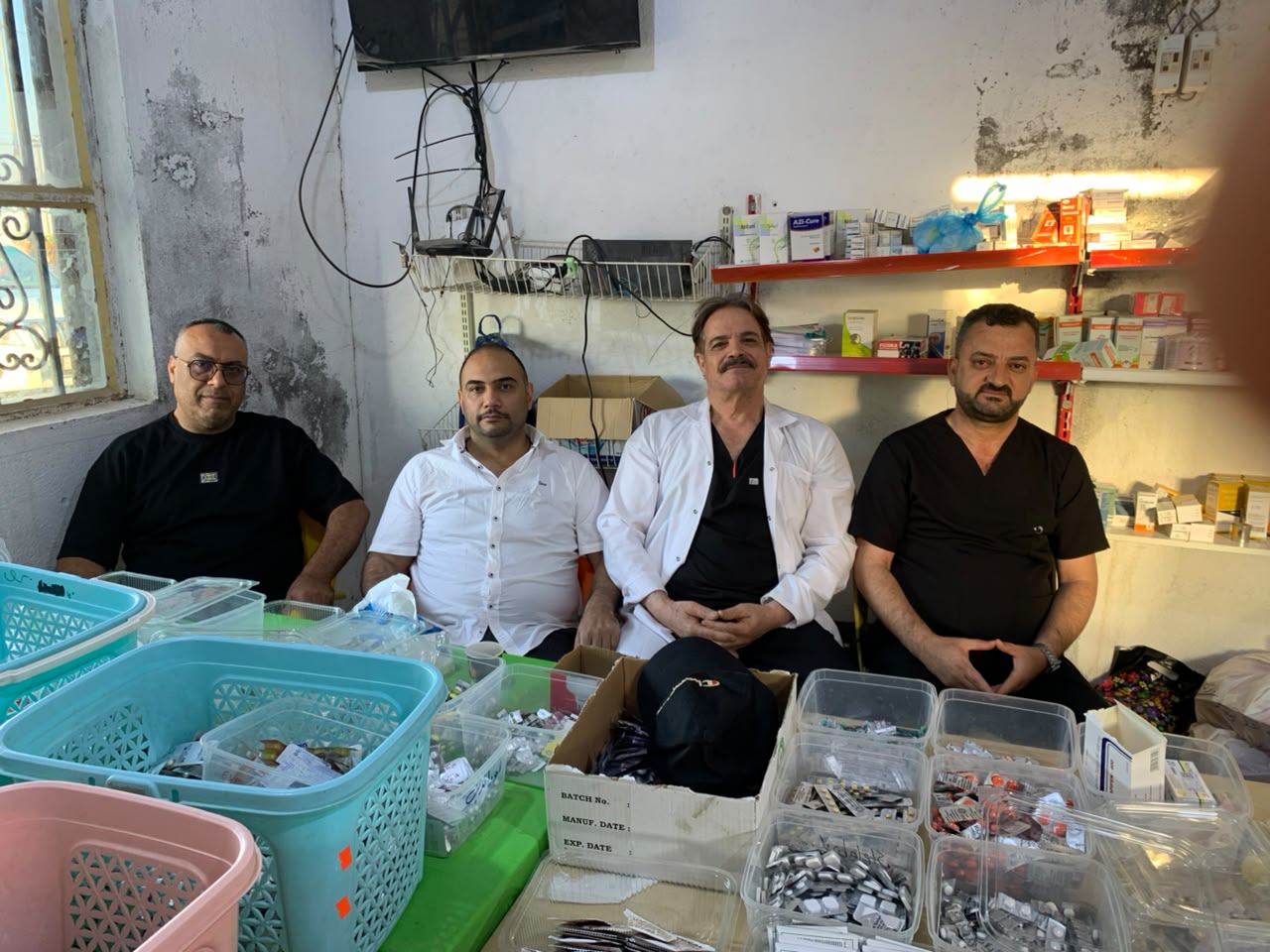 مفرزة طبية لزوار الأربعين - كلية الصيدلة